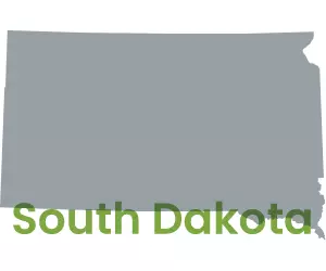 South Dakota Map